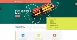Red Rocket - Primary School Joomla Template - TemplateMonster