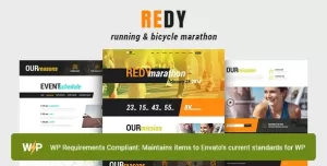Redy  Marathon & Running Sports WordPress Theme