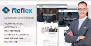 Reflex - Corporate Responsive HTML Template