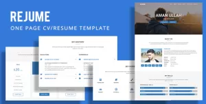 REJUME - Personal Resume Template