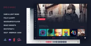 Rekord - Ajaxify Multipourpose Music Podcast & Events Multipurpose HTML Template