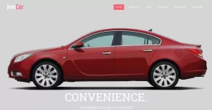 RenCar - Automobile Ready-to-Use Minimal Novi HTML Website Template