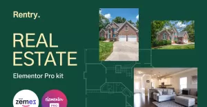Rentry - Elementor Pro Real Estate Templates Kit