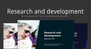 Research and Development PowerPoint template