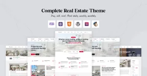 Residential Real Estate WordPress Theme - TemplateMonster