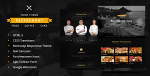 Restaurant  One Page Restaurant HTML5 Theme