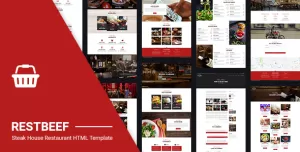 Restaurant Restbeef HTML Template