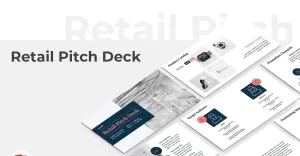 Retail Pitch Deck PowerPoint Template - TemplateMonster