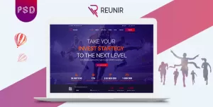 Reunir – Sports Investment Landing Page