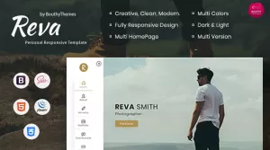 Reva - Personal One Page Template