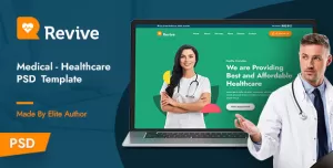 Revive - Medical PSD Template