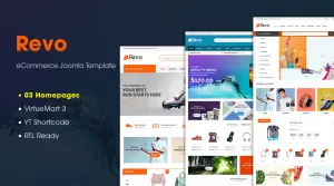 Revo - Clean eCommerce Joomla Template
