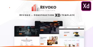 Revoko - Construction XD Template