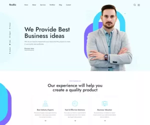 Rexbiz – Corporate Agency Elementor Template Kit