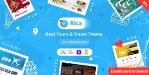 Rica - Travel & Tour Online Booking Vue NuxtJs Template