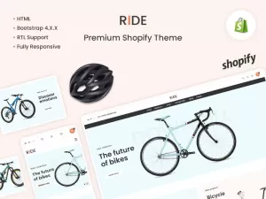 Ride - The Bicycle & Bike Shop Premium Shopify-thema