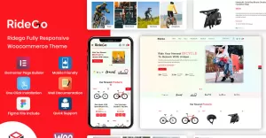 RideGo -  Bicycle & Motorcycle Elementor WordPress Theme