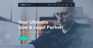 Rights Defender - Lawyer WordPress theme - TemplateMonster