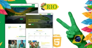 Rio Brazil Culture HTML5 Website Template - TemplateMonster