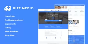 Rite Medic - Medical and Health HTML Template