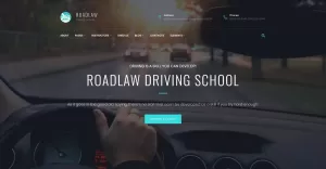 RoadLaw - Driving School Responsive WordPress theme