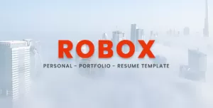 Robox - Personal Portfolio Template