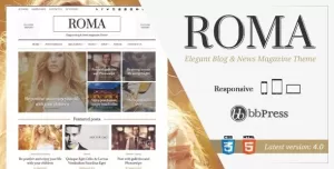 ROMA - Elegant Blog & Magazine Theme