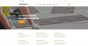 Roof Repair Services Joomla Template - TemplateMonster
