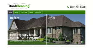 Roofing Company Drupal Template