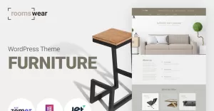 Roomswear - Furniture WordPress Elementor Theme