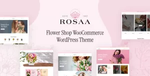 Rosaa - Flower Shop WordPress Theme