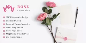 Rose - Flower Shop and Florist PrestaShop Theme