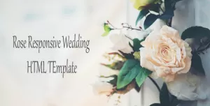 Rose - Responsive Wedding HTML Template