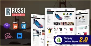 Rossi - Sportswear & Shoe Store Shopify Theme