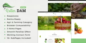 Rotterdam - Organic Food and Beauty Products HTML Template