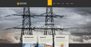 Roxtone - Construction Company Responsive Creative HTML Website Template