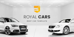 Royal Cars - Rent Car PSD Template
