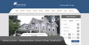 Royal Estate - Premium HTML Template