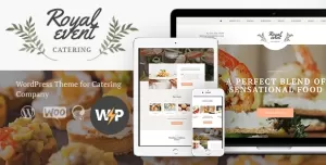 Royal Event  A Wedding Planner & Catering Company WordPress Theme + Elementor