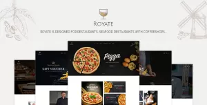 Royate  Restaurant PSD Template