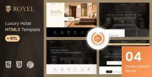 Royel - Luxury Hotel HTML5 Template