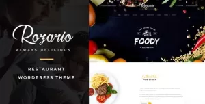 Rozario - Restaurant & Food WordPress Theme