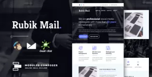 Rubik - Responsive Email for Agencies, Startups & Creative Teams