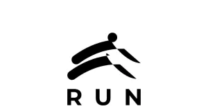 Run Athlete Sport Simple Silhouette  Logo - TemplateMonster