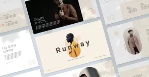 Runway - Fashion Show Presentation PowerPoint Template