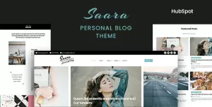 Saara - Personal Blog HubSpot Theme