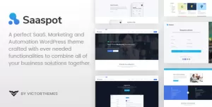 SaaSpot - SaaS Marketing Automation WordPress Theme