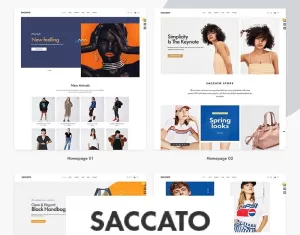 Saccato Fashion Store PrestaShop Theme - TemplateMonster