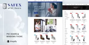 Safex - Hardware Shop, UPVC Furniture Shopify Theme