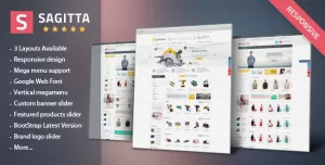 Sagitta - Fashion Equipment Store HTML Template